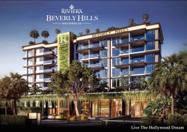 Studio Condo For Sale In Jomtien - The Riviera Beverly Hills